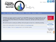 Tablet Screenshot of chifcpug.org